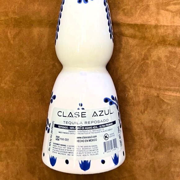 📢 CLASE AZUL Tequila ➕🆒 EMPTY BOTTLE Painted Reuseable DISPLAY 💸BUY NOW‼️🟢 - Picture 16 of 16